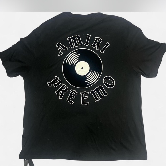 AMIRI Black Graphic Tee
